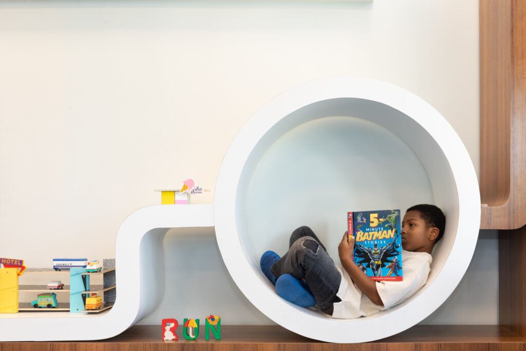 Boy in a Reading Nook